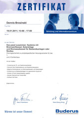 Seminar Heizungssysteme, Dennis Brosinski
