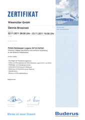 Seminar Pellet-Heizkessel Logano SP161/SP261, Dennis Brosinski